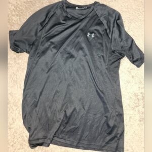 Under Armour Womens Charcoal Gray Tee